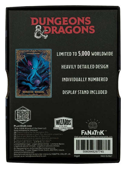 Dungeons & Dragons Metallbarren Monster Manual Alternate Cover Limited Edition Image 3