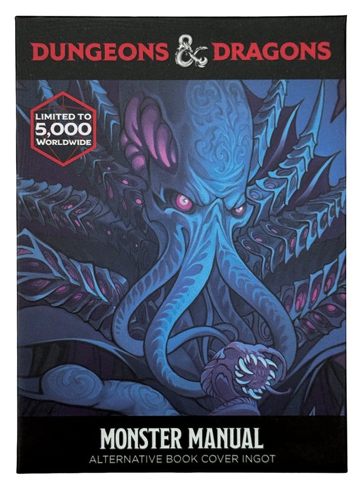 Dungeons & Dragons Metallbarren Monster Manual Alternate Cover Limited Edition Image 4