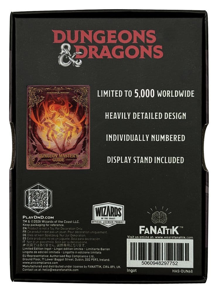 Dungeons & Dragons Metallbarren Dungeon Masters Guide Alternate Cover Limited Edition Image 3