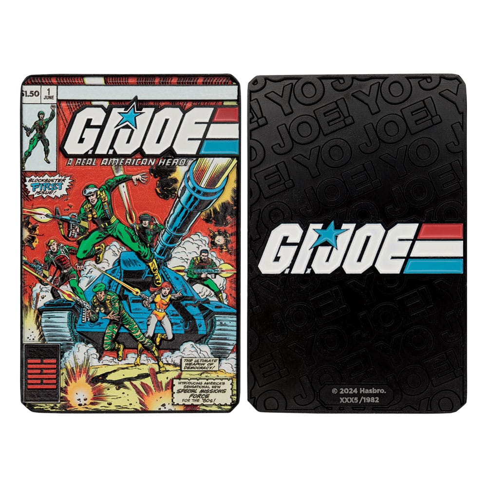 G.I. Joe Metallbarren A Real American Hero #1 Limited Edition Image 1