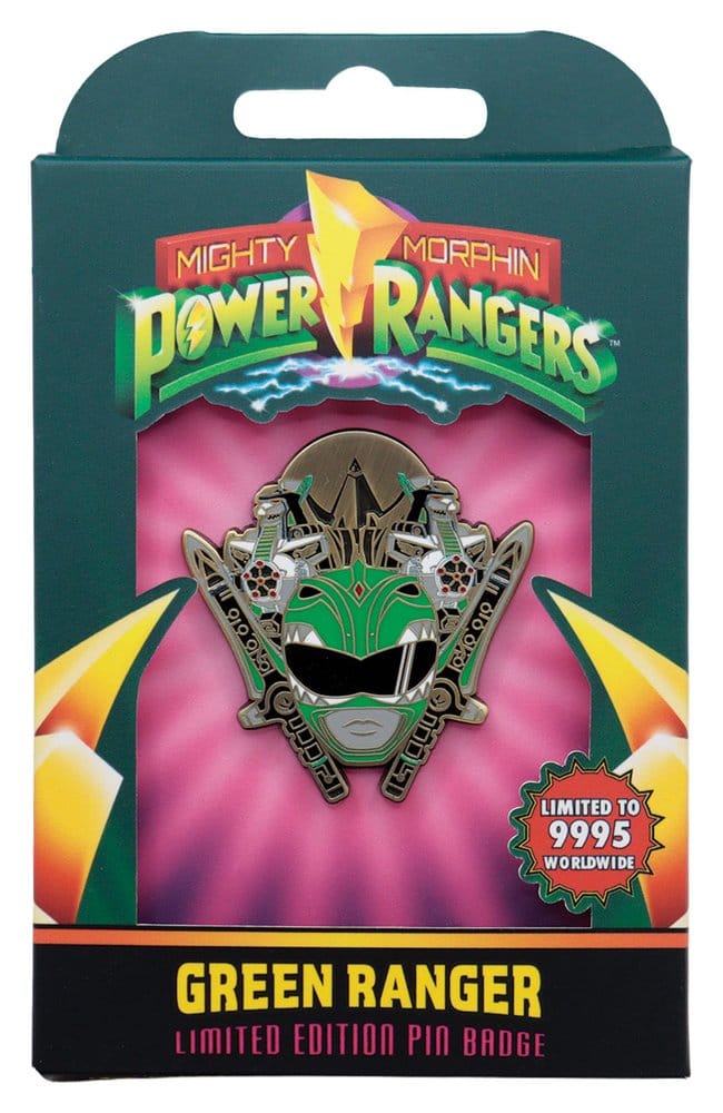 Power Rangers Ansteck-Pin Green Ranger Limited Edition Image 3