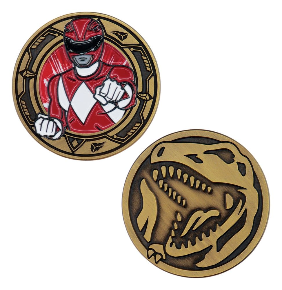 Power Rangers Sammelmünze Red Ranger Limited Edition Image 2