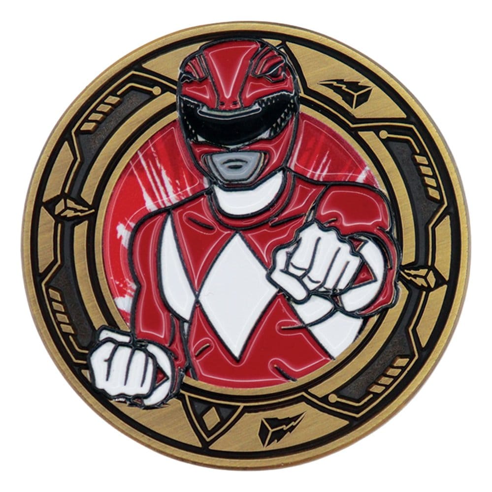 Power Rangers Sammelmünze Red Ranger Limited Edition Image 1
