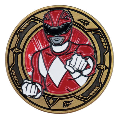 Power Rangers Sammelmünze Red Ranger Limited Edition Image 1