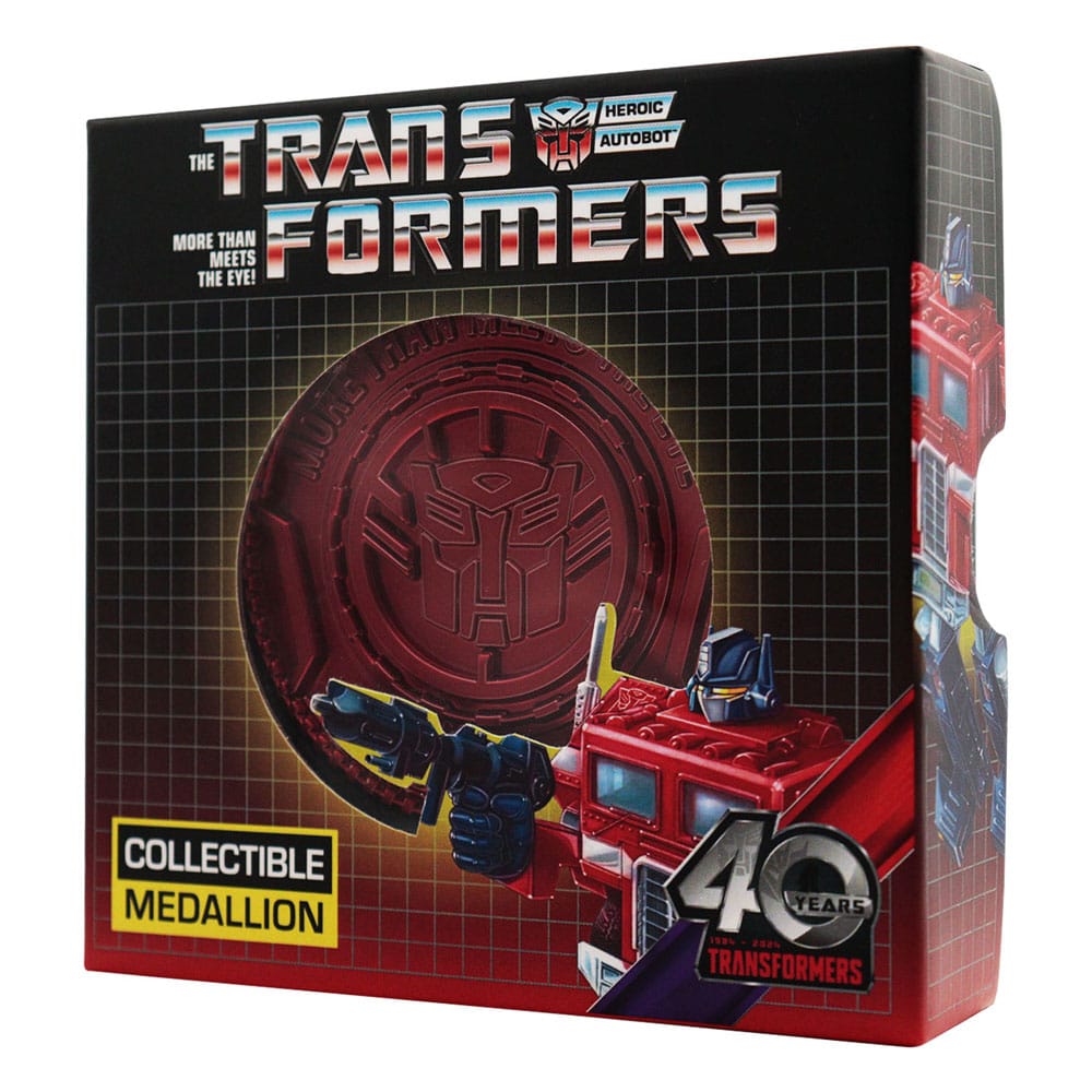 Transformers Medaille 40th Anniversary Autobot Edition Image 3