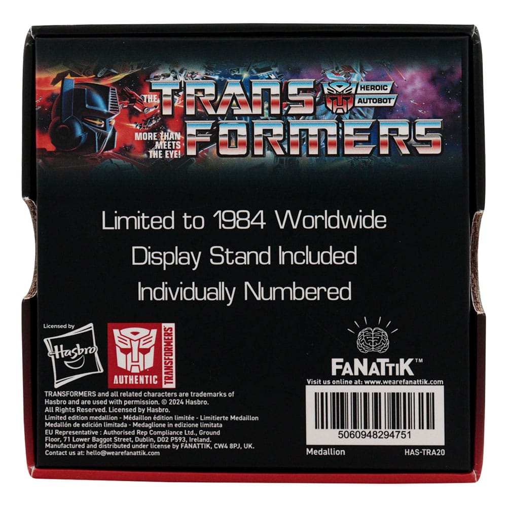 Transformers Medaille 40th Anniversary Autobot Edition Image 4