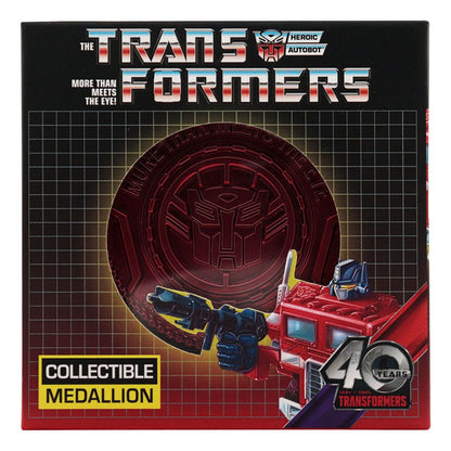 Transformers Medaille 40th Anniversary Autobot Edition Image 5