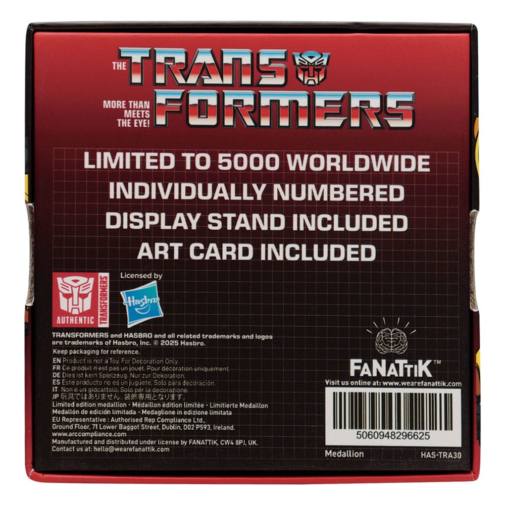 Transformers Generation 1 Medaille Bumblebee Limited Edition Image 4