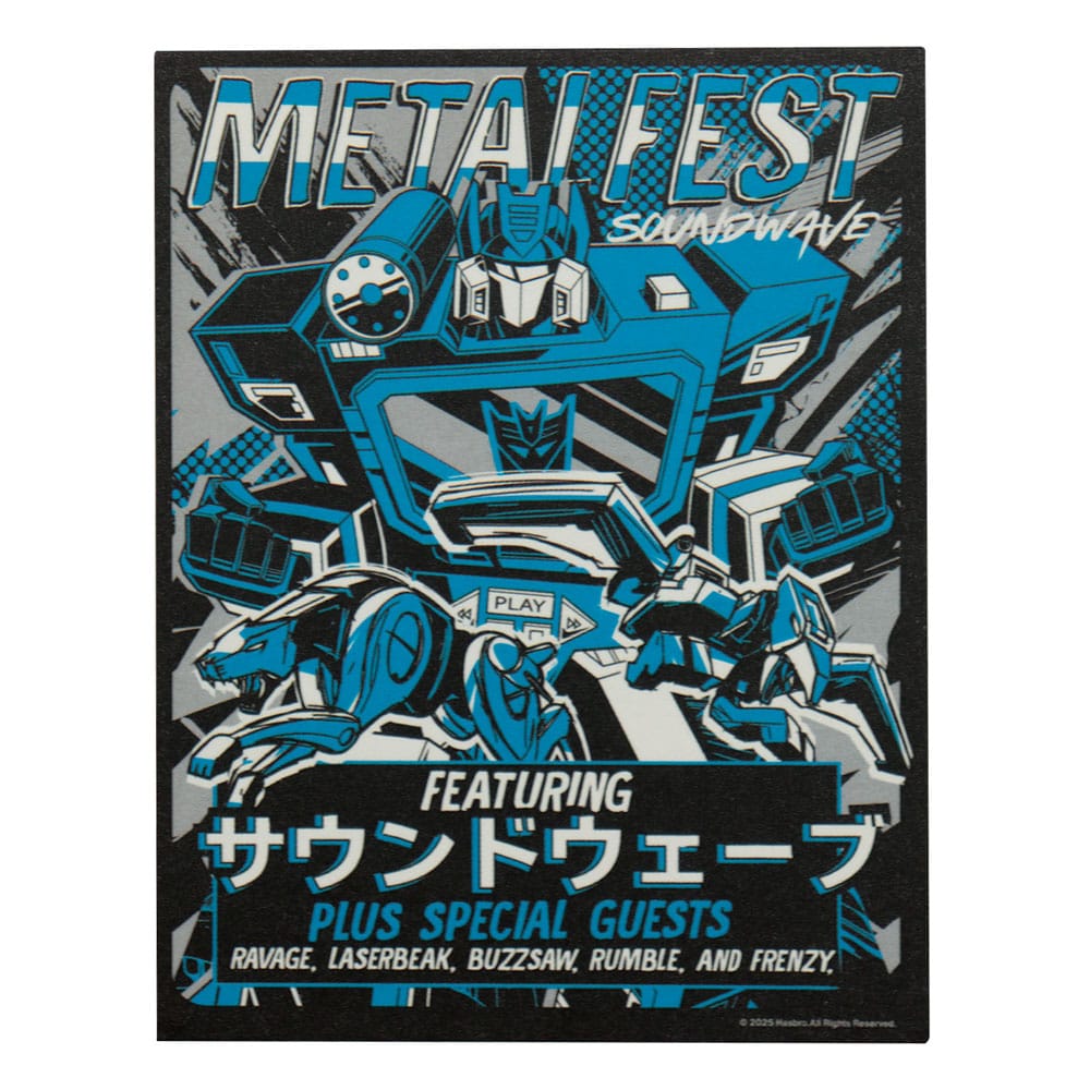 Transformers Replik Soundwave Cassette Limited Edition Image 3