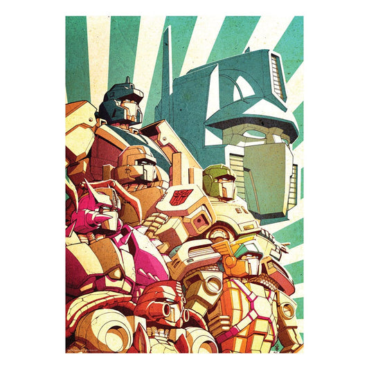 Transformers Kunstdruck Optimus Prime Limited Edition 42 x 30 cm Image 1