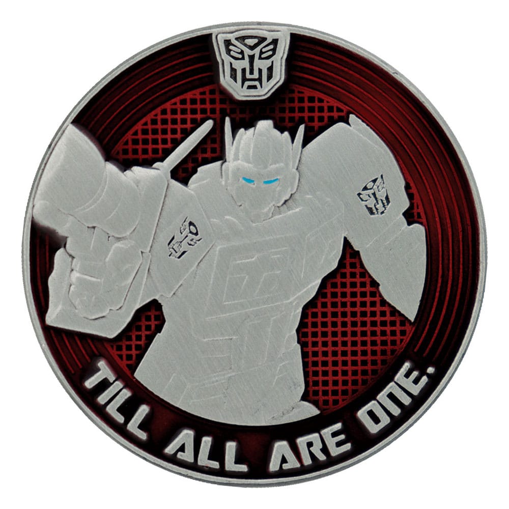 Transformers Generation 1 Sammelmünze G1 Autobots vs Decepticons Limited Edition 4 cm Image 3