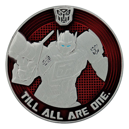 Transformers Generation 1 Sammelmünze G1 Autobots vs Decepticons Limited Edition 4 cm Image 3