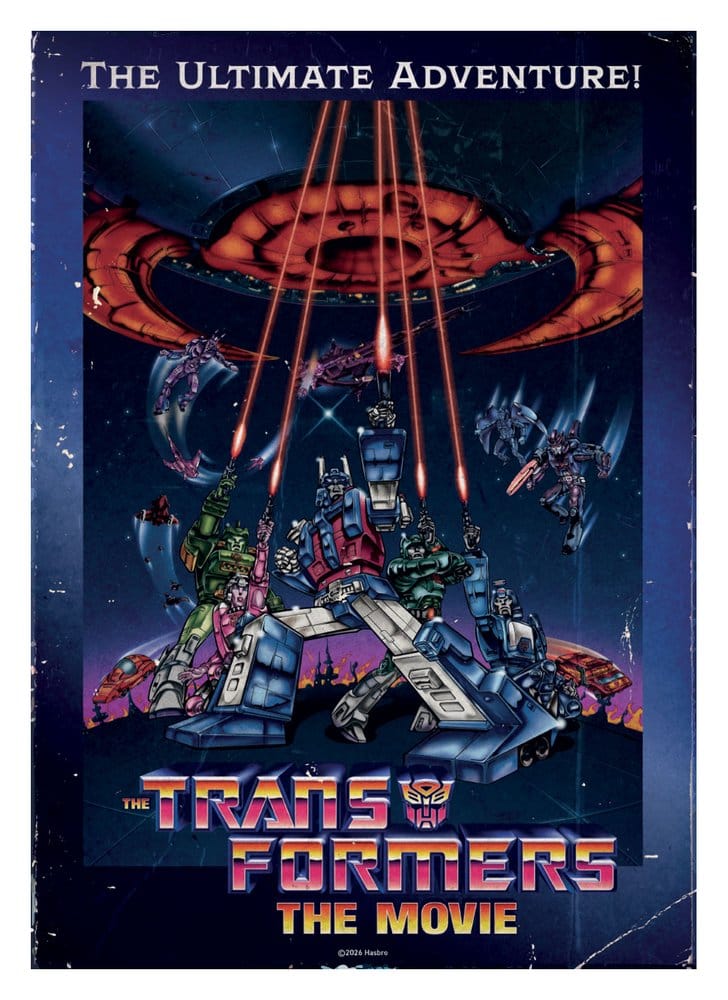Transformers Kunstdruck The Movie 40th Anniversary Limited Edition 30 x 42 cm Image 1