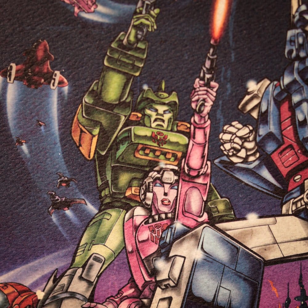 Transformers Kunstdruck The Movie 40th Anniversary Limited Edition 30 x 42 cm Image 5