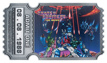 Transformers Replik The Movie 40th Anniversary Movie Ticket Limited Edition 9 x 16 cm Image 1