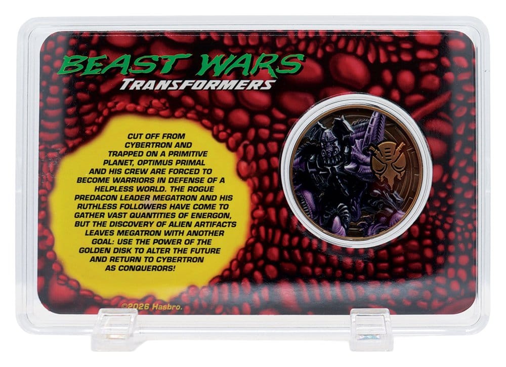 Transformers Sammelmünze Beast Wars 30th Anniversary Limited Edition Image 6