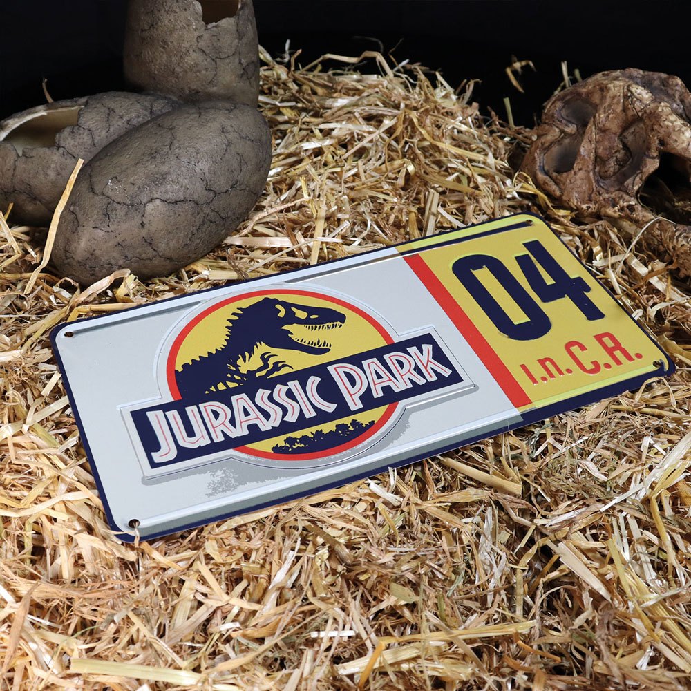 Jurassic Park Replik 1/1 Dennis Nedry Nummernschild Image 3