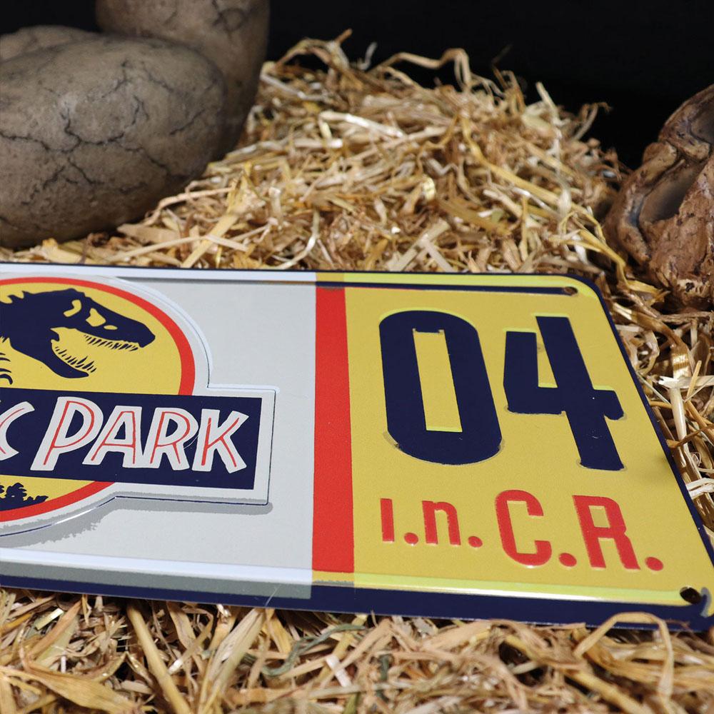 Jurassic Park Replik 1/1 Dennis Nedry Nummernschild Image 4