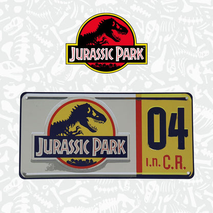 Jurassic Park Replik 1/1 Dennis Nedry Nummernschild Image 5