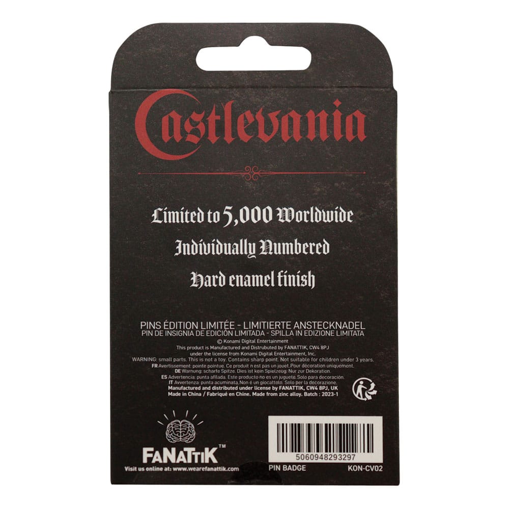 Castlevania Ansteck-Pin Alucard Limited Edition Image 3