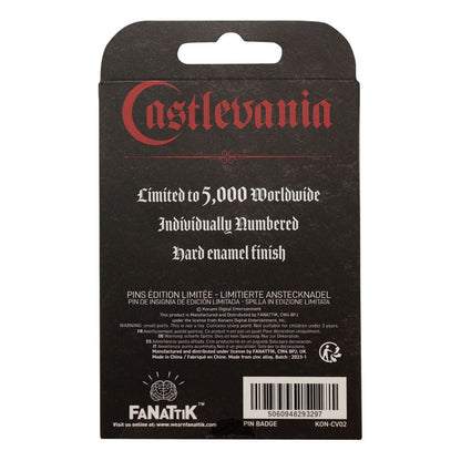 Castlevania Ansteck-Pin Alucard Limited Edition Image 3