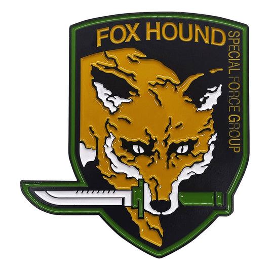 Metal Gear Solid Metallbarren Foxhound Insignia Limited Edition Image 1