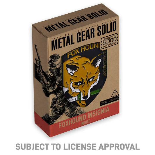 Metal Gear Solid Metallbarren Foxhound Insignia Limited Edition Image 2