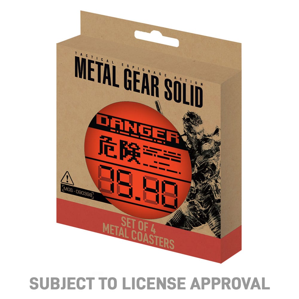 Metal Gear Solid Untersetzer 4er-Pack Image 2