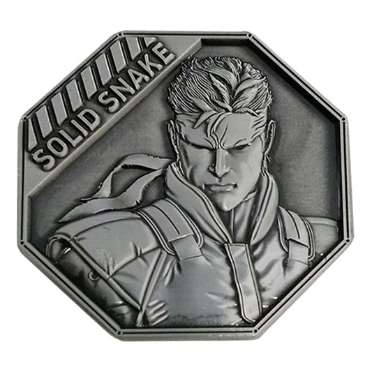 Metal Gear Solid Sammelmünze Solid Snake Limited Edition Image 1