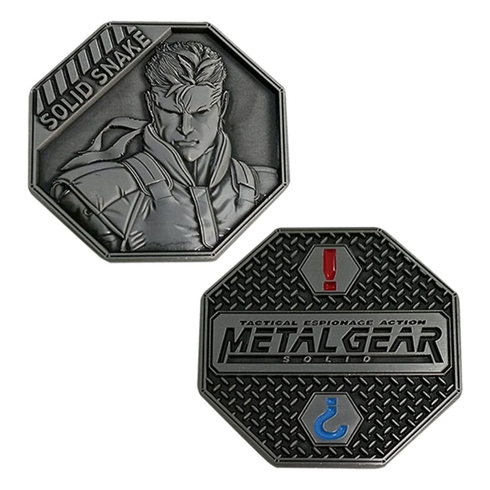 Metal Gear Solid Sammelmünze Solid Snake Limited Edition Image 4
