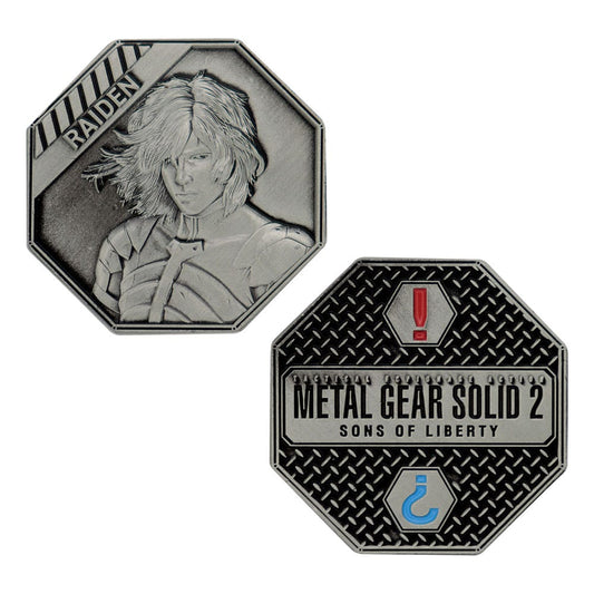 Metal Gear Solid 2 Sammelmünze Raiden Limited Edition Image 2