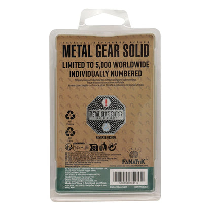 Metal Gear Solid 2 Sammelmünze Raiden Limited Edition Image 3