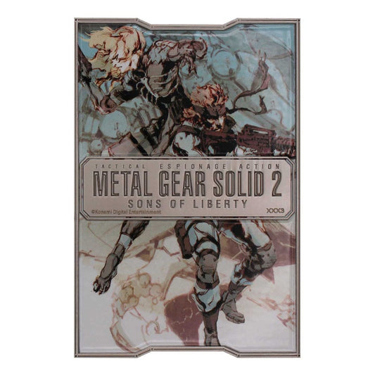Metal Gear Solid 2 Metallbarren Raiden Limited Edition Image 2