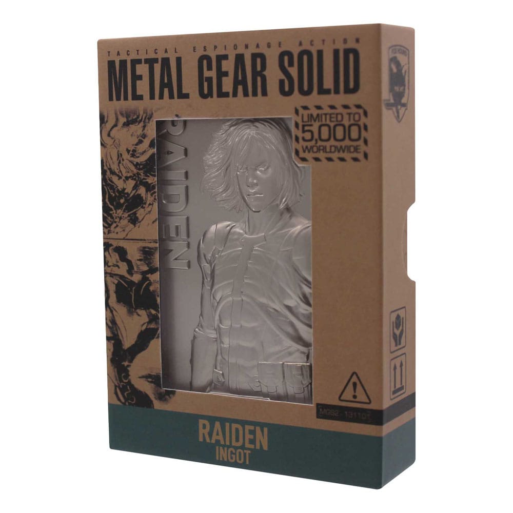 Metal Gear Solid 2 Metallbarren Raiden Limited Edition Image 3
