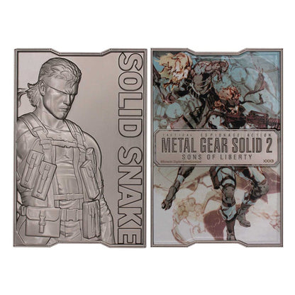 Metal Gear Solid 2 Metallbarren Snake Limited Edition Image 5
