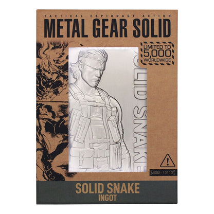 Metal Gear Solid 2 Metallbarren Snake Limited Edition Image 6