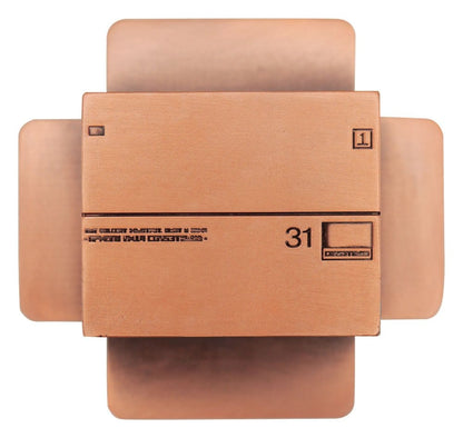Metal Gear Solid 2 Replik Cardboard Box Antique Gold Image 7