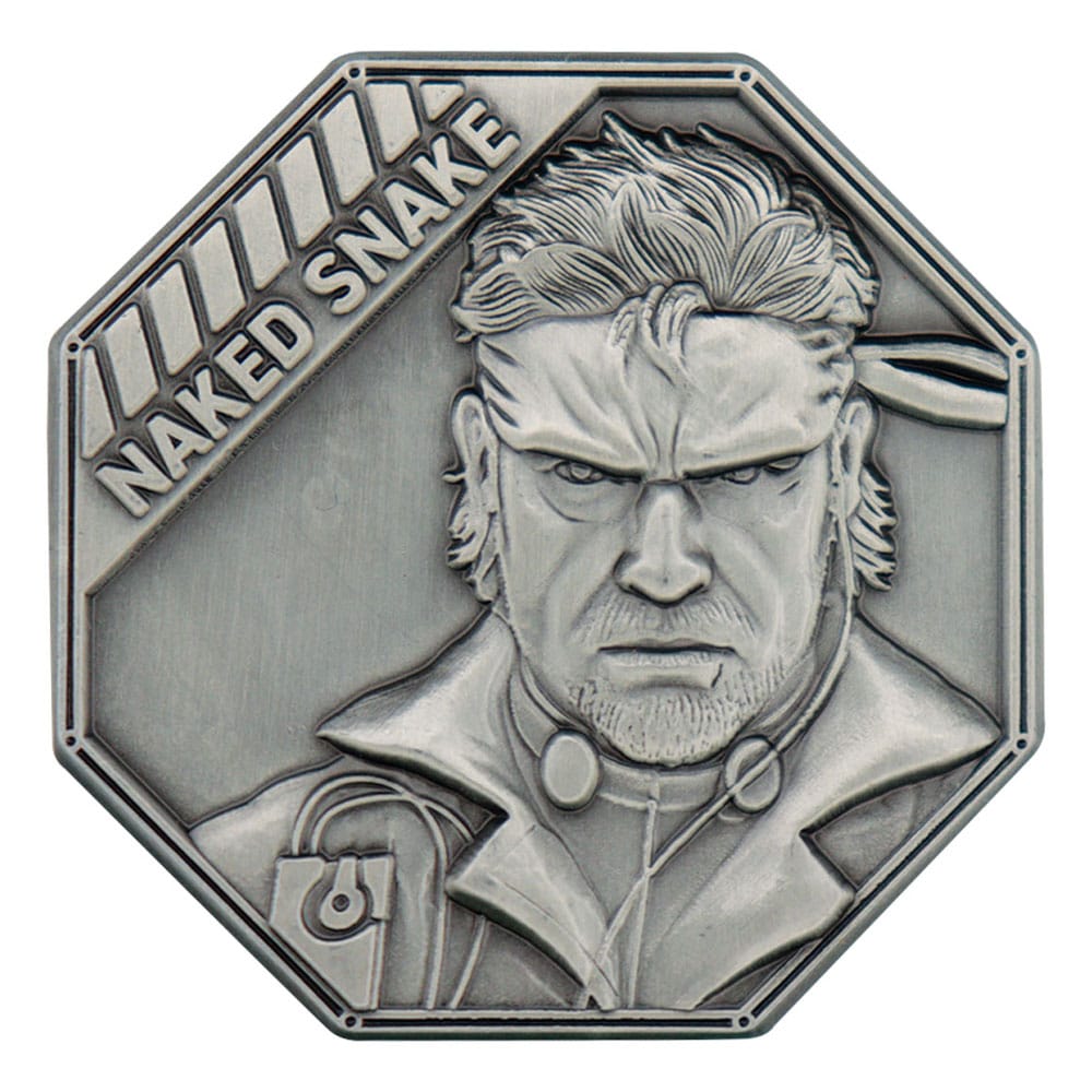 Metal Gear Solid Delta Sammelmünze Naked Snake Limited Edition Image