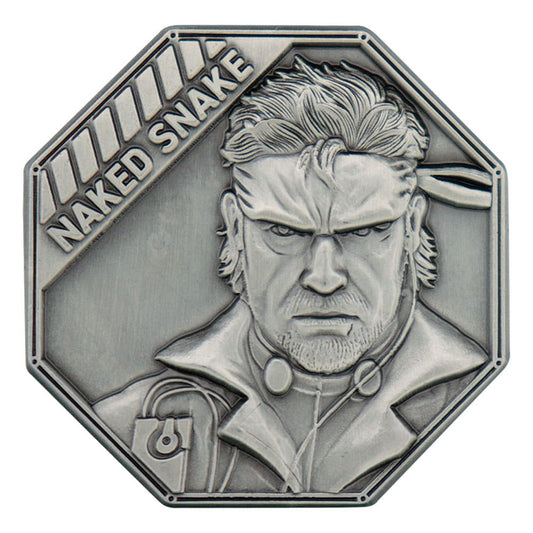 Metal Gear Solid Delta Sammelmünze Naked Snake Limited Edition Image