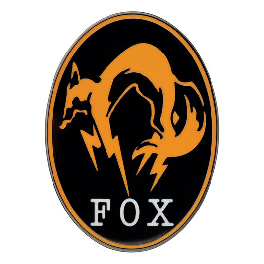 Metal Gear Solid Delta Ansteck-Pin Fox Limited Edition Image 1
