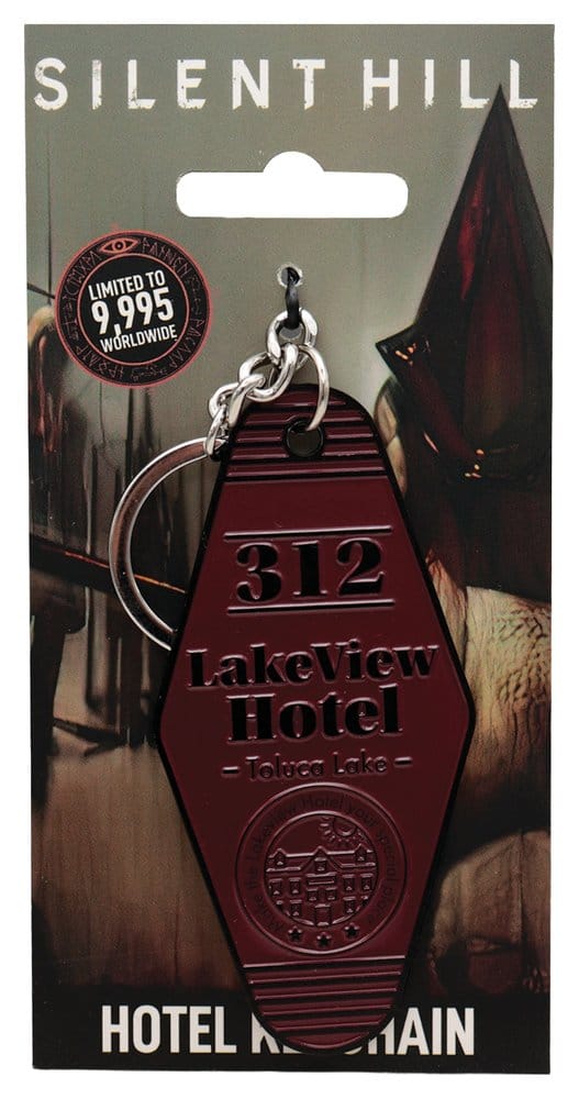Silent Hill Schlüsselanhänger Keyring Hotel Red Limited Edition Image 4