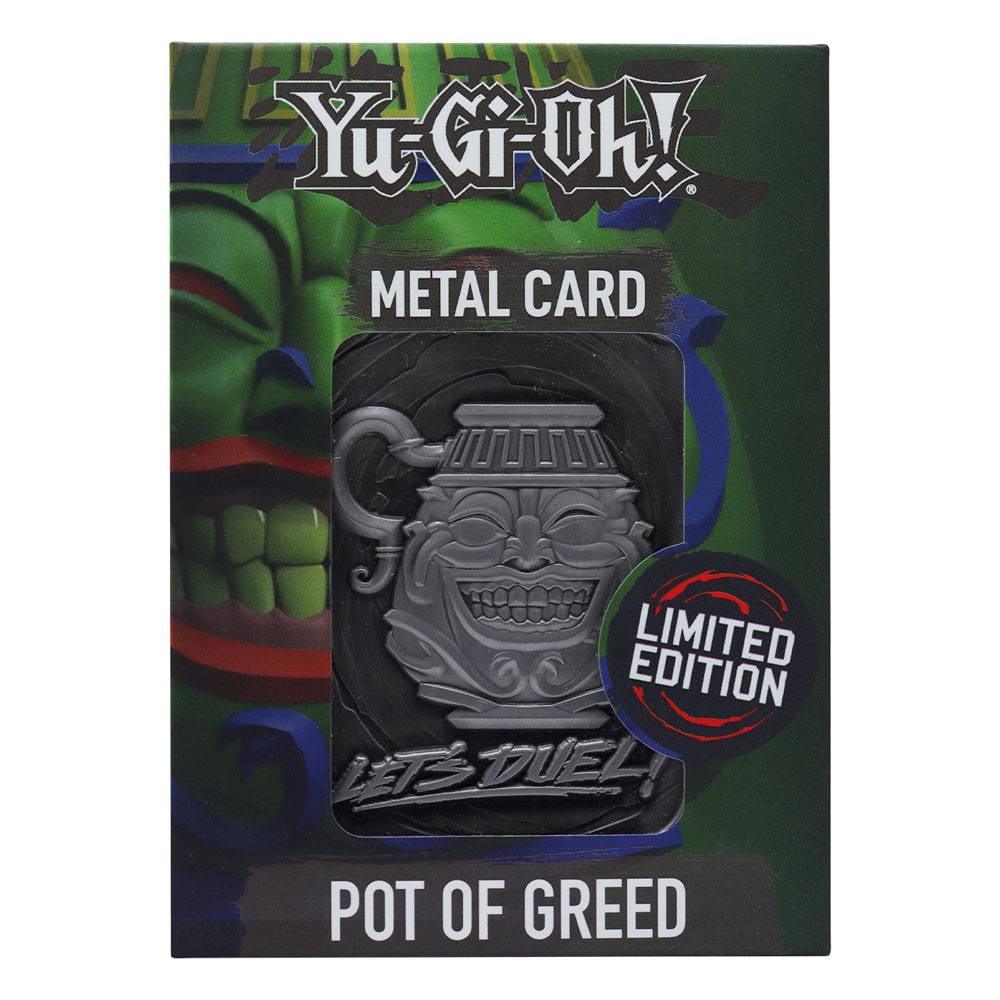 Yu-Gi-Oh! Replik Karte Pot of Greed Limited Edition Image 4