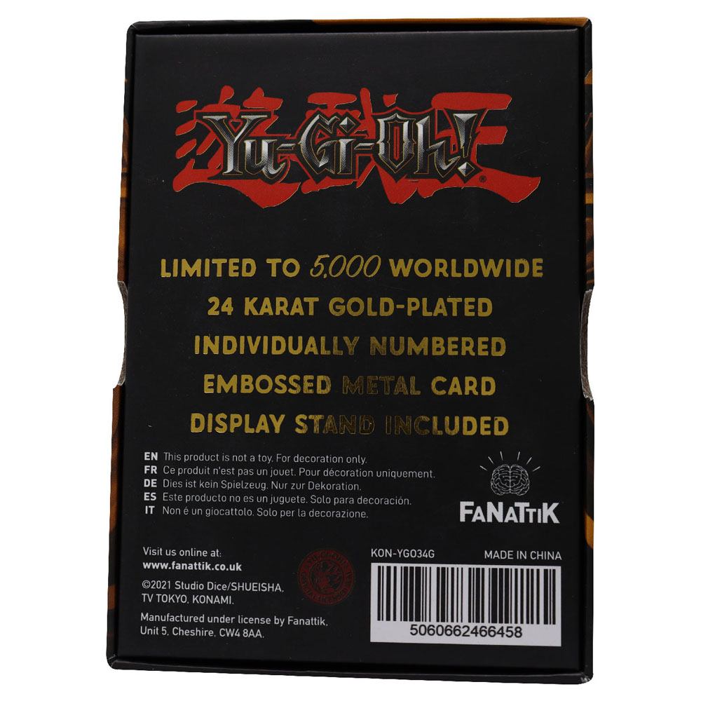 Yu-Gi-Oh! Replik Karte Pot of Greed (vergoldet) Image 3