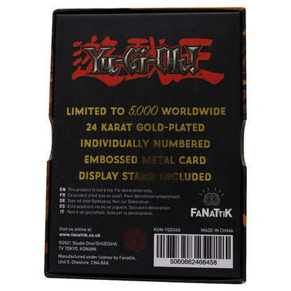 Yu-Gi-Oh! Replik Karte Pot of Greed (vergoldet) Image 3