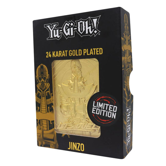 Yu-Gi-Oh! Metallbarren Jinzo Limited Edition (vergoldet) Image 2