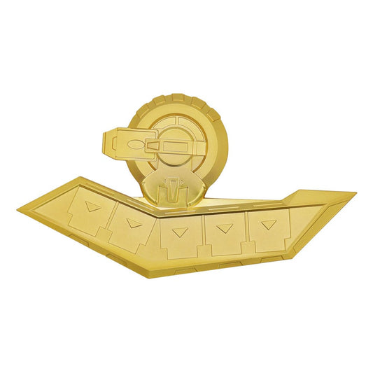 Yu-Yu-Gi-Oh! 24K Gold Plated Duel Disk Mini Replica 18 cm Image 1