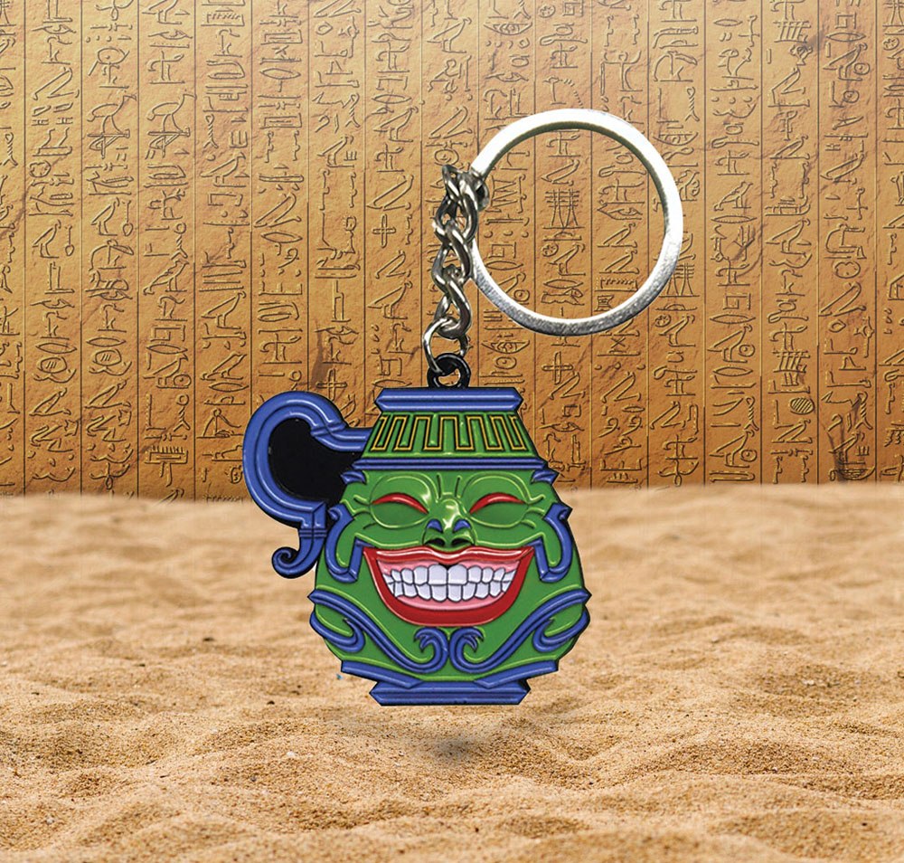 Yu-Gi-Oh! Metall Schlüsselanhänger Pot of Greed Limited Edition Image 2