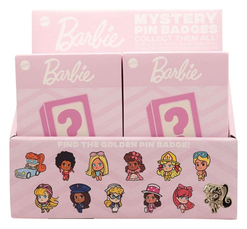 Barbie Mystery Ansteck-Pins Blind Box Display (12) Image 4