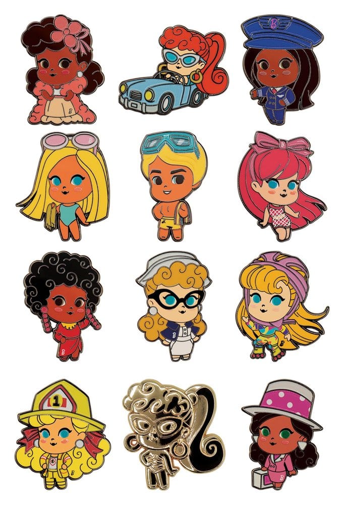 Barbie Mystery Ansteck-Pins Blind Box Display (12) Image 9