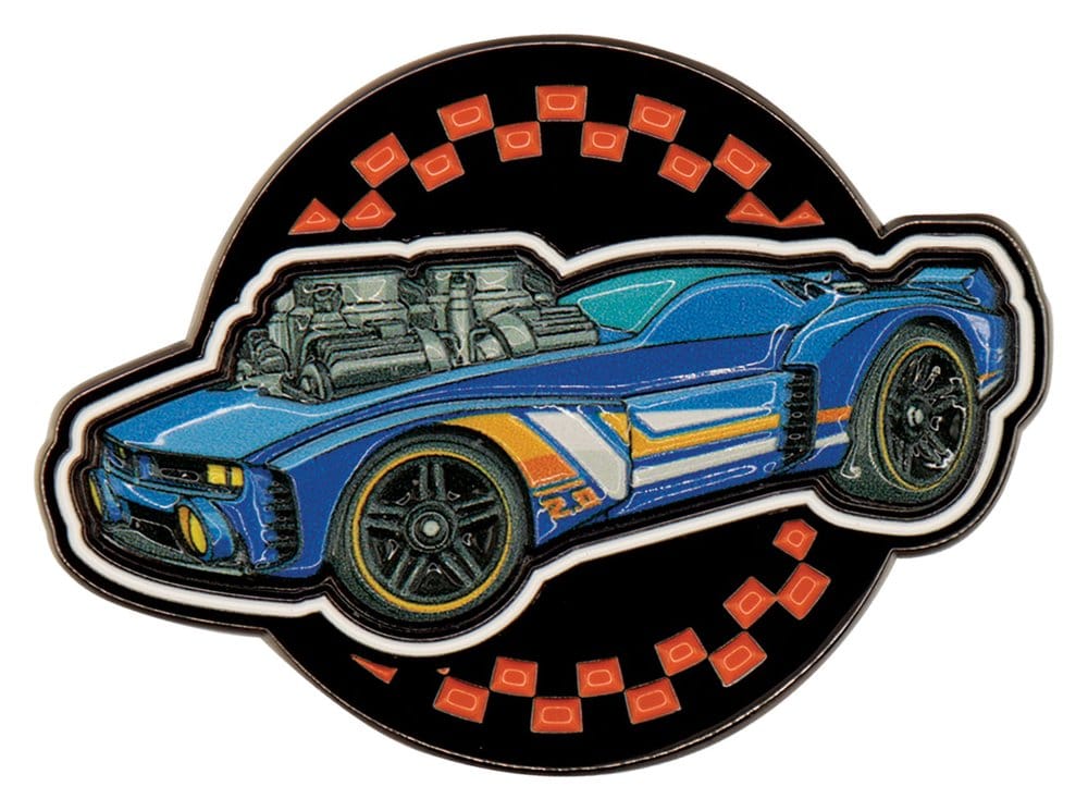 Hot Wheels Mystery Ansteck-Pins Blind Box Display (12) Image 18